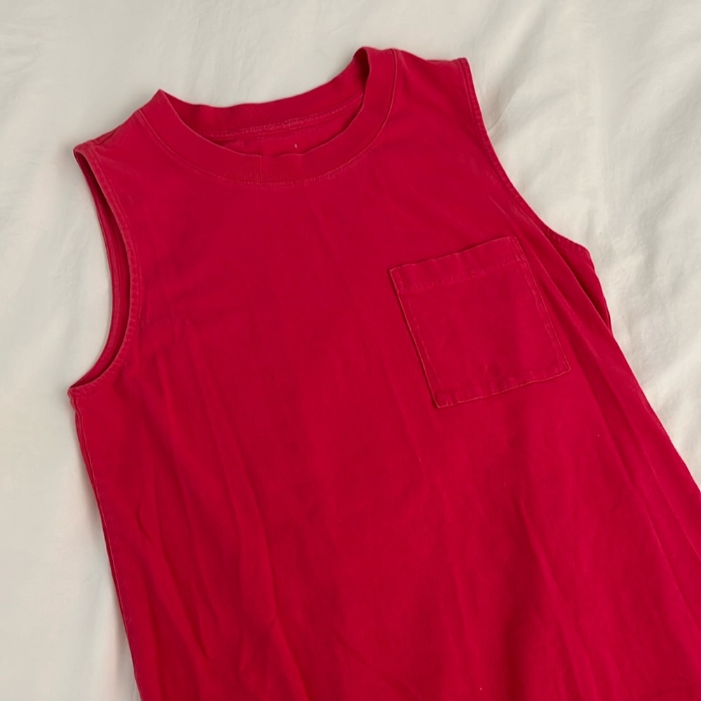 Everlane 100% Cotton Tank Midi Dress, size small
